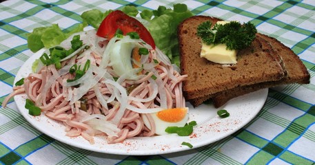 Pfälzer Wurstsalat