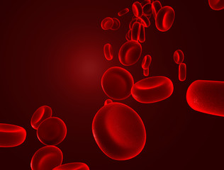 streaming blood cells