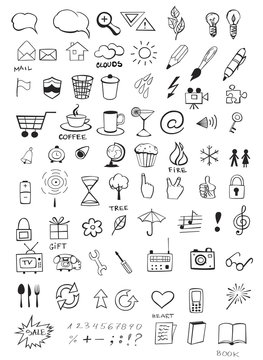 Doodle icons