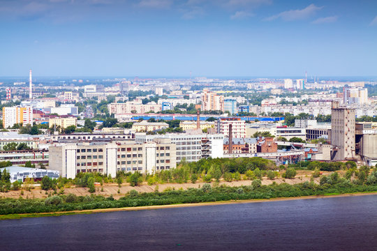 industry district of Nizhny Novgorod