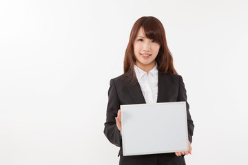 日本　ビジネス　女性　ホワイトボード