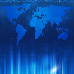Business Blue Backgorund