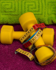 Dumb-bells for a fitness