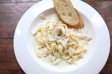fettuccine carbonara