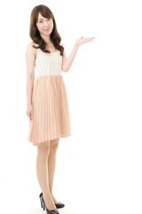 カジュアルな女性