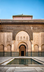 Medersa Ben Yussef, Marrakech, Morocxco