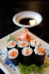 Salmon Maki sushi