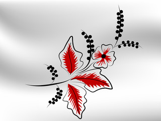 Obraz premium Abstract flower