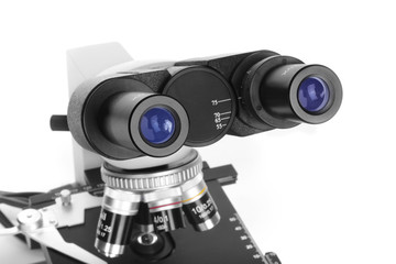 Fototapeta premium Ocular of microscope