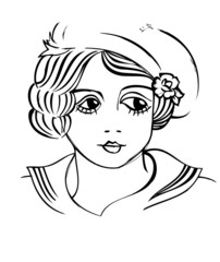 Vintage girl