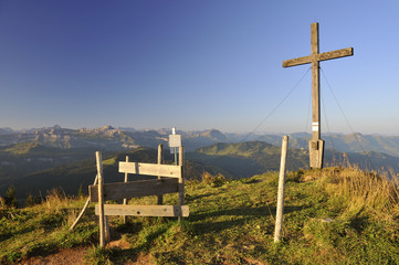 Sonnenaufgang Siplingerkopf / Allgäu