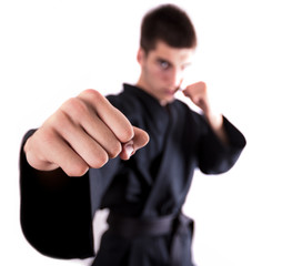 Kickboxing man