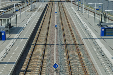 rail ways and platforms