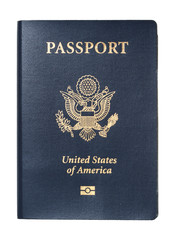 USA Passport isolated