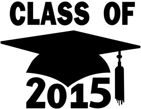 Class of 2015 College High School Graduation Cap