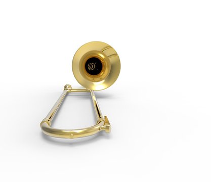 Trombone Front View