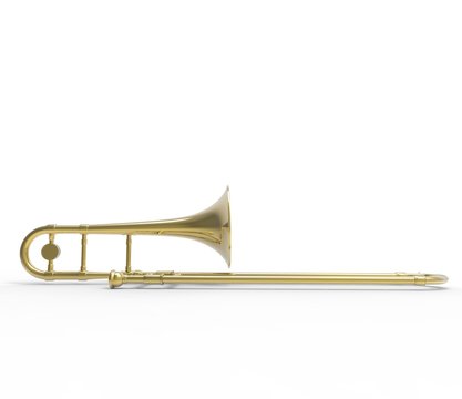 Trombone Side View