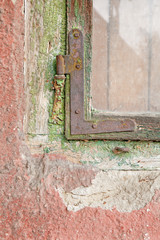 detail of old window