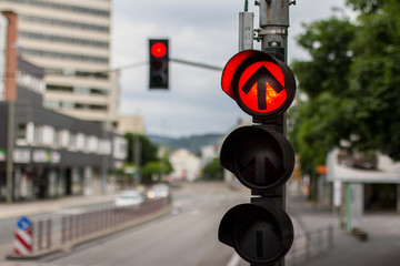 German traffic lights
