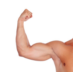 Strong biceps