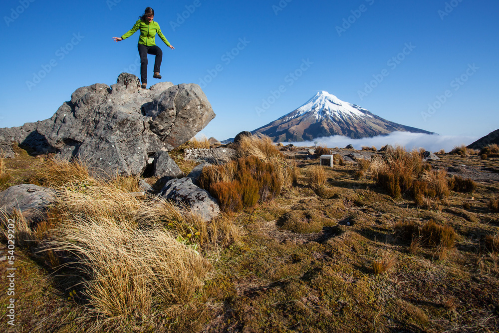 Poster new zealand hiking