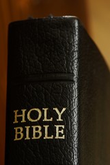 Close-up of Holy Bible