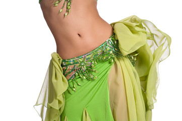 Belly Dancer Shaking her Hips