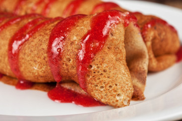 Pancakes with cottage cheese