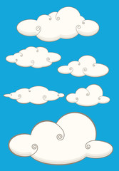Cloud Vector Illustrations