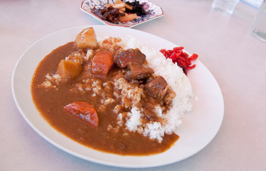 curry with rice, Japanese style