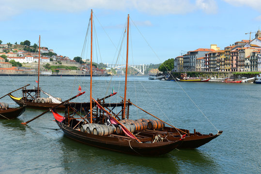 Rabelo Boat (Barcos Rabelo), Porto, Portugal