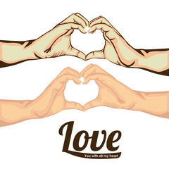 Fototapeta premium love