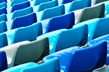 Seats in stadium