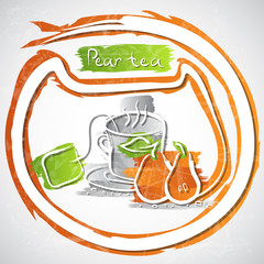 Pear tea