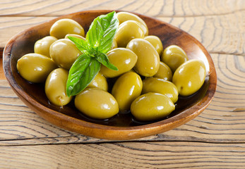 Green olives