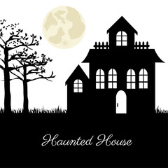 Fototapeta premium haunted house