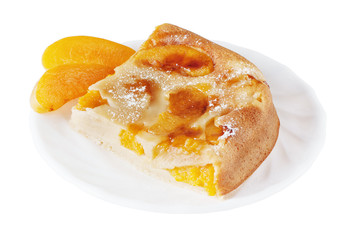 Peach cake