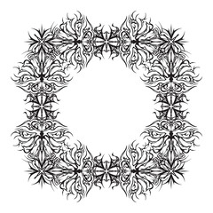 Abstract pattern, frame, contour