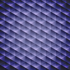 Dark blue geometric cubic background,