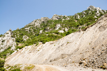 Sardegna, Iglesiente, canyon di Gutturu Cardaxius