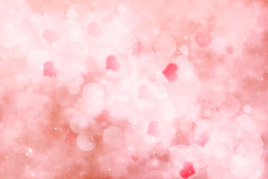 delicate festive background for Valentine's Day