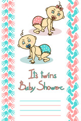 Cute Baby Shower card