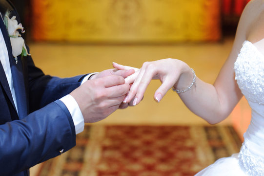 Exchanging Wedding Rings