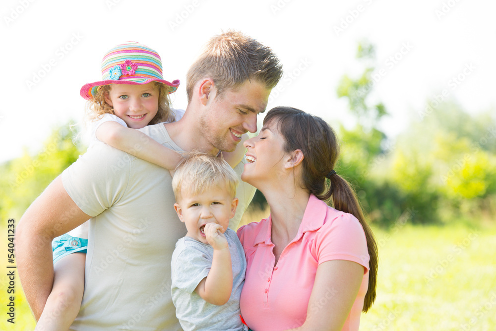 Poster happy family