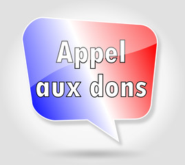 Bulle : Appel aux dons