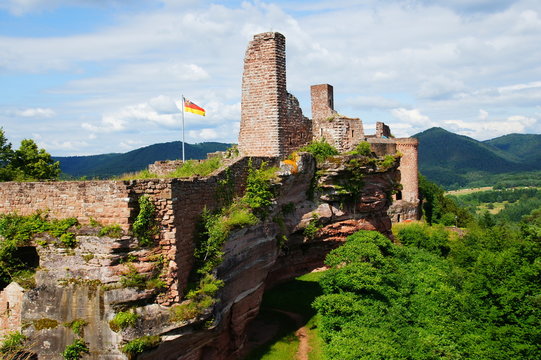Burganlage Altdahn