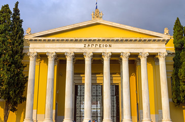 The Zappeion in Ahens, Greece