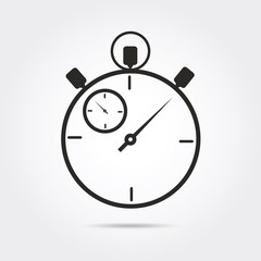 stop watch vector