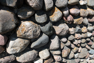 Wall of stones