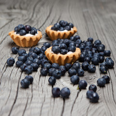 Blueberry mini tarts
